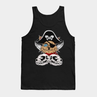 funny cat halloween costume Tank Top